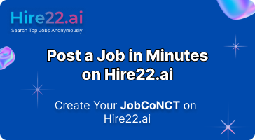 Post a Job in Minutes on Hire22.ai